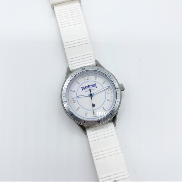 Vilebrequin Unisex Limited Ed Scuba Watch White - Picture 2 of 14